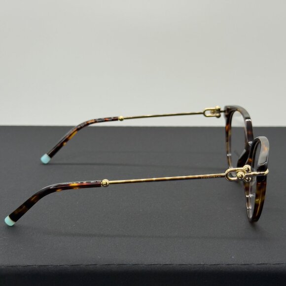 Tiffany & Co. TF2217 Brown Tortoise frame with Clear lens 53/17/140 - Picture 6 of 9